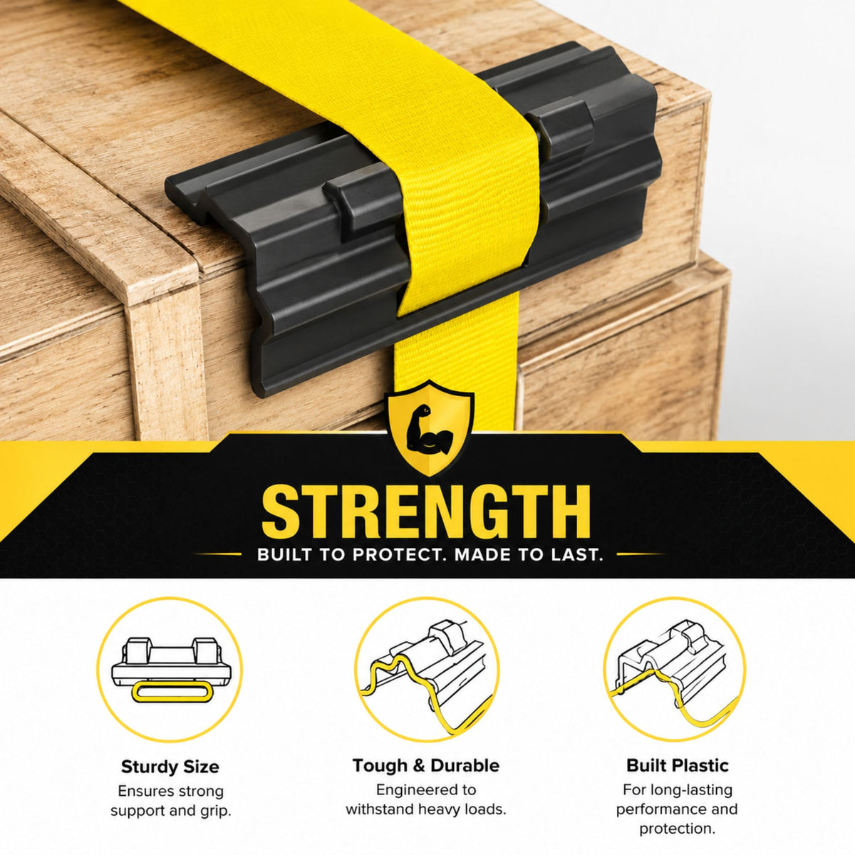 plastic cargo edge protector