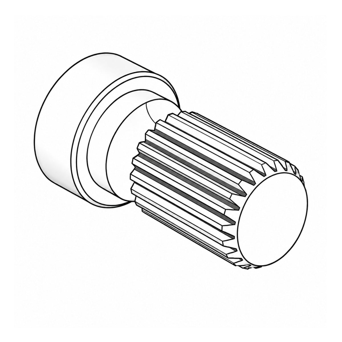 tarp spline shaft