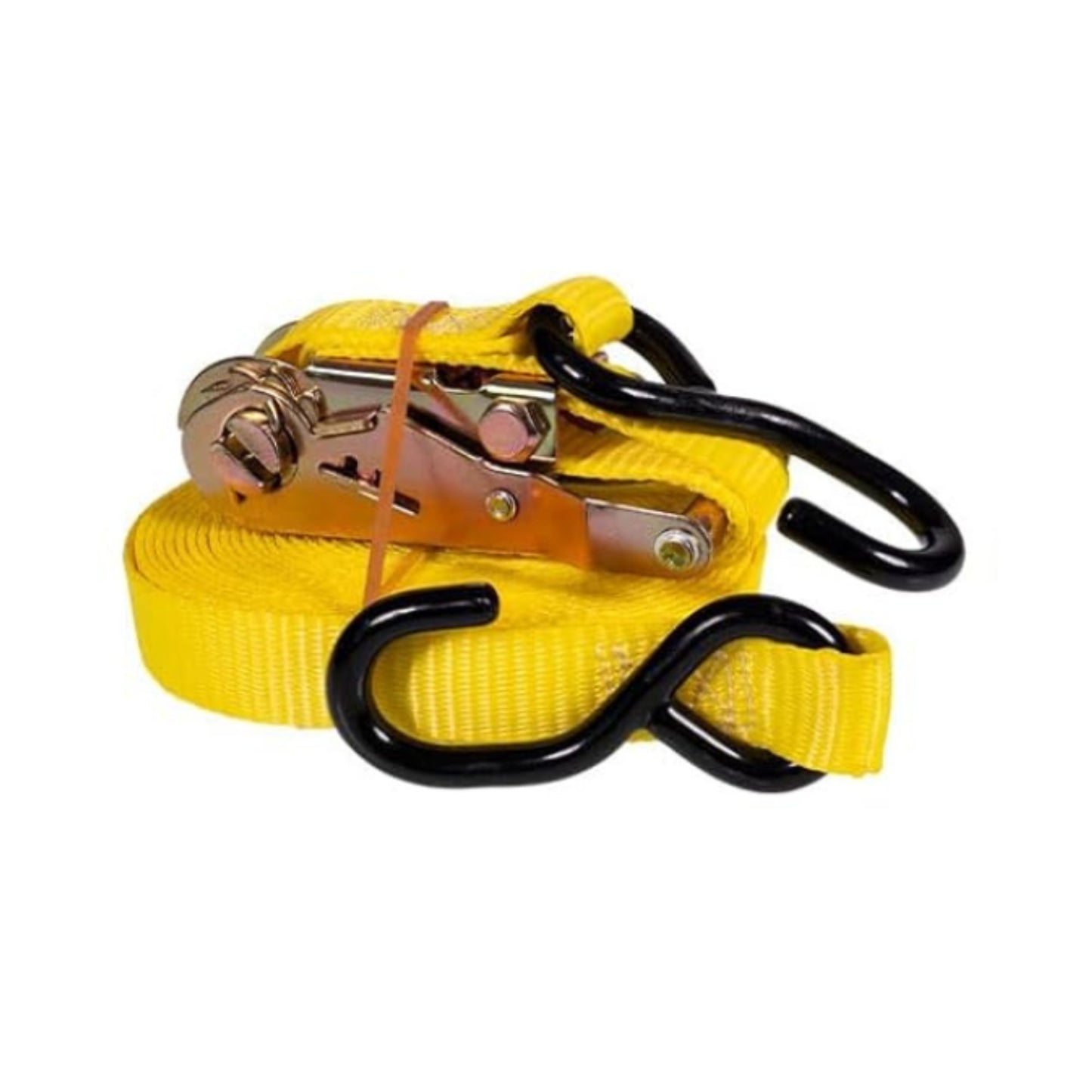 50mm x 10 Ft Heavy Duty Ratchet Strap with S Hooks