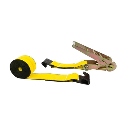 50mm x 30 Ft Heavy Duty Ratchet Strap with Flat Hook