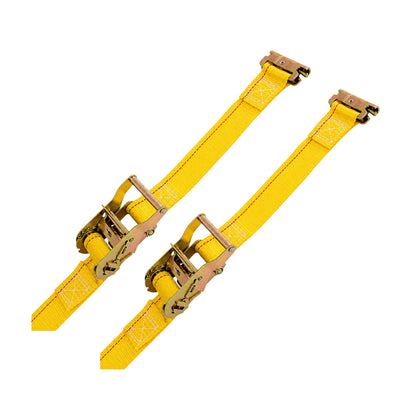 2" x 12' Logistic Ratchet Strap w/ Spring E | WLL 1500 lbs