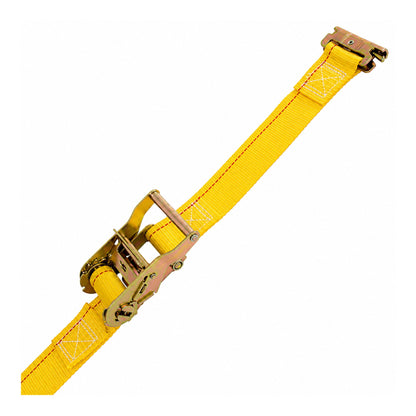 2" x 12' Logistic Ratchet Strap w/ Spring E | WLL 1500 lbs
