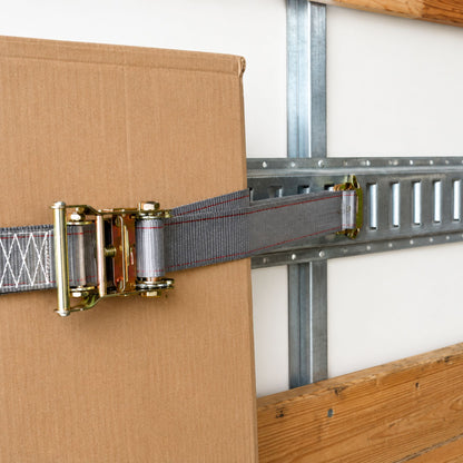 2" x 16' Logistic Ratchet Strap w/ Spring E | WLL 1500 lbs
