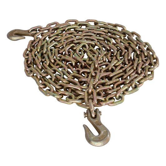 3/8" x 20' G70 Transport Chain, 25 pc Barrel WLL 6600 lbs