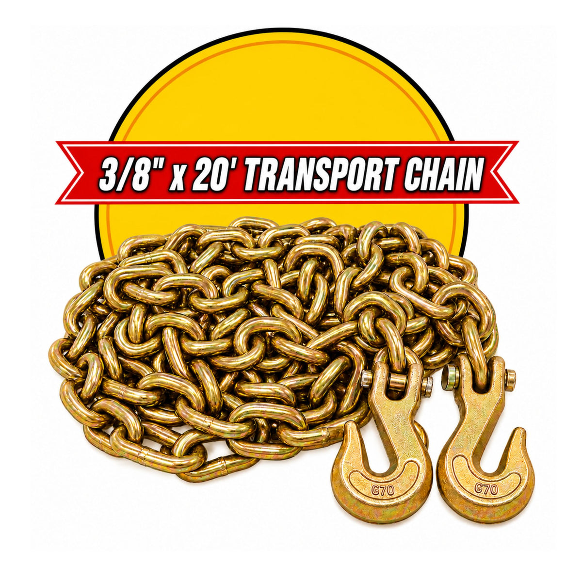 3/8 x 20 grade 70 chain
