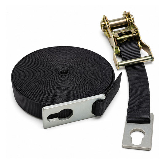 1" x 46' Ratchet Strap with Keyhole Hook