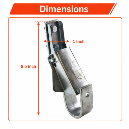 Quick Release Pinless Crank Retainer – 1 inch Offset
