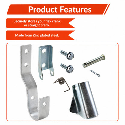Quick Release Pinless Crank Retainer – 1 inch Offset