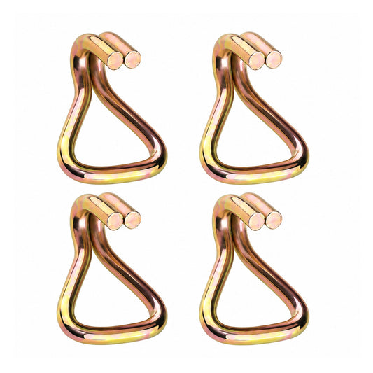 Mild Steel 1 Inch J Hooks Heavy Duty Ratchet Straps