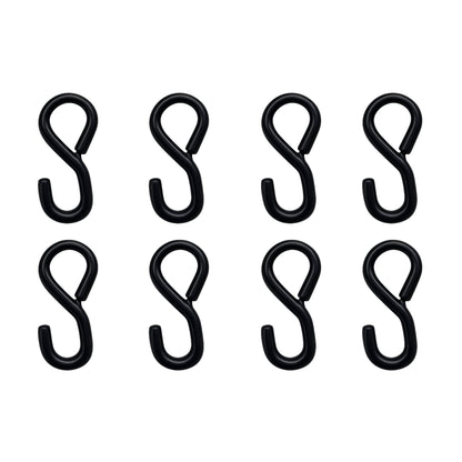Carbon Rubber Coated S Hook for Heavy Duty Strap