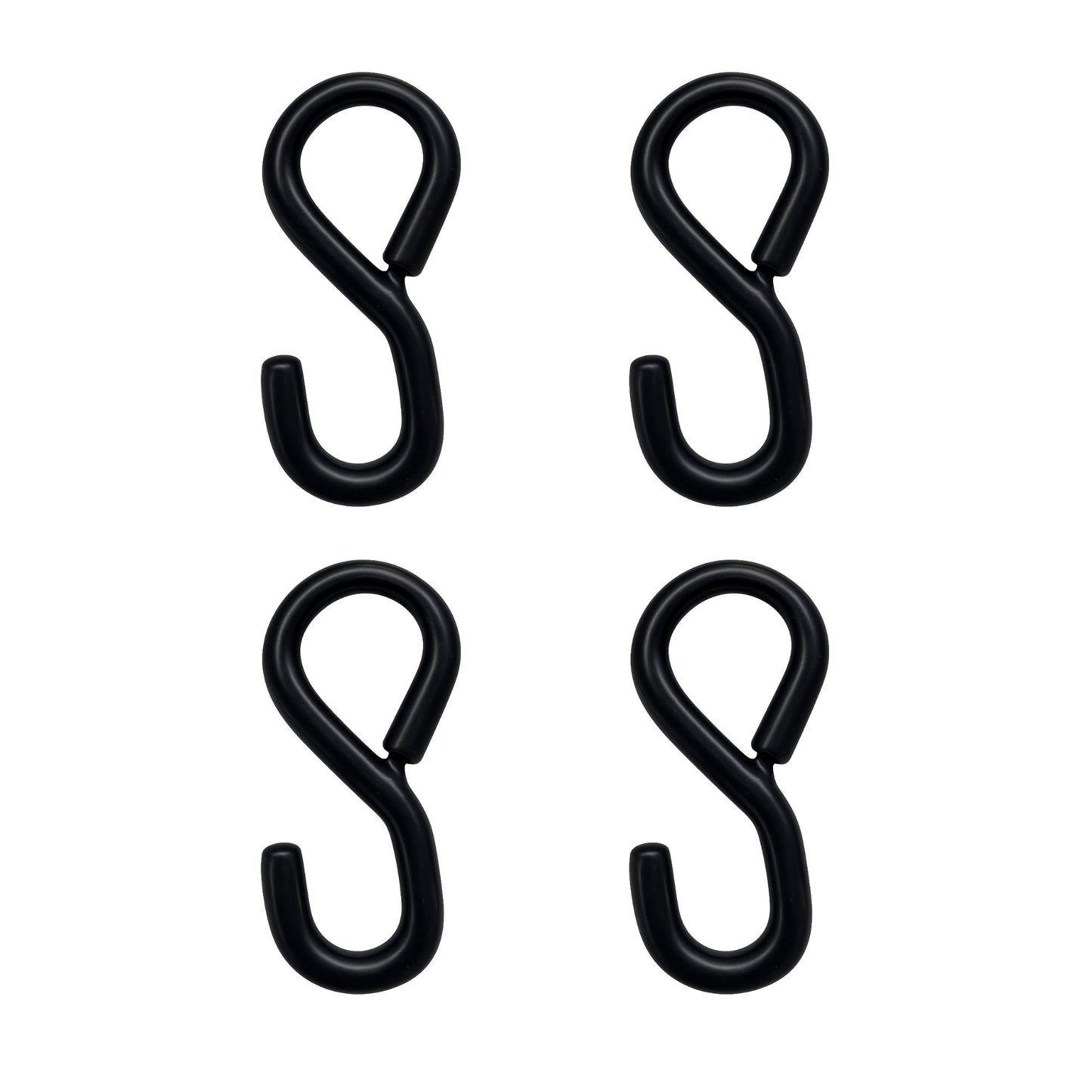 Carbon Rubber Coated S Hook for Heavy Duty Strap