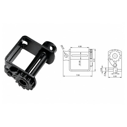 standard double l sliding winch