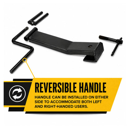 strap winder for flatbed trailer