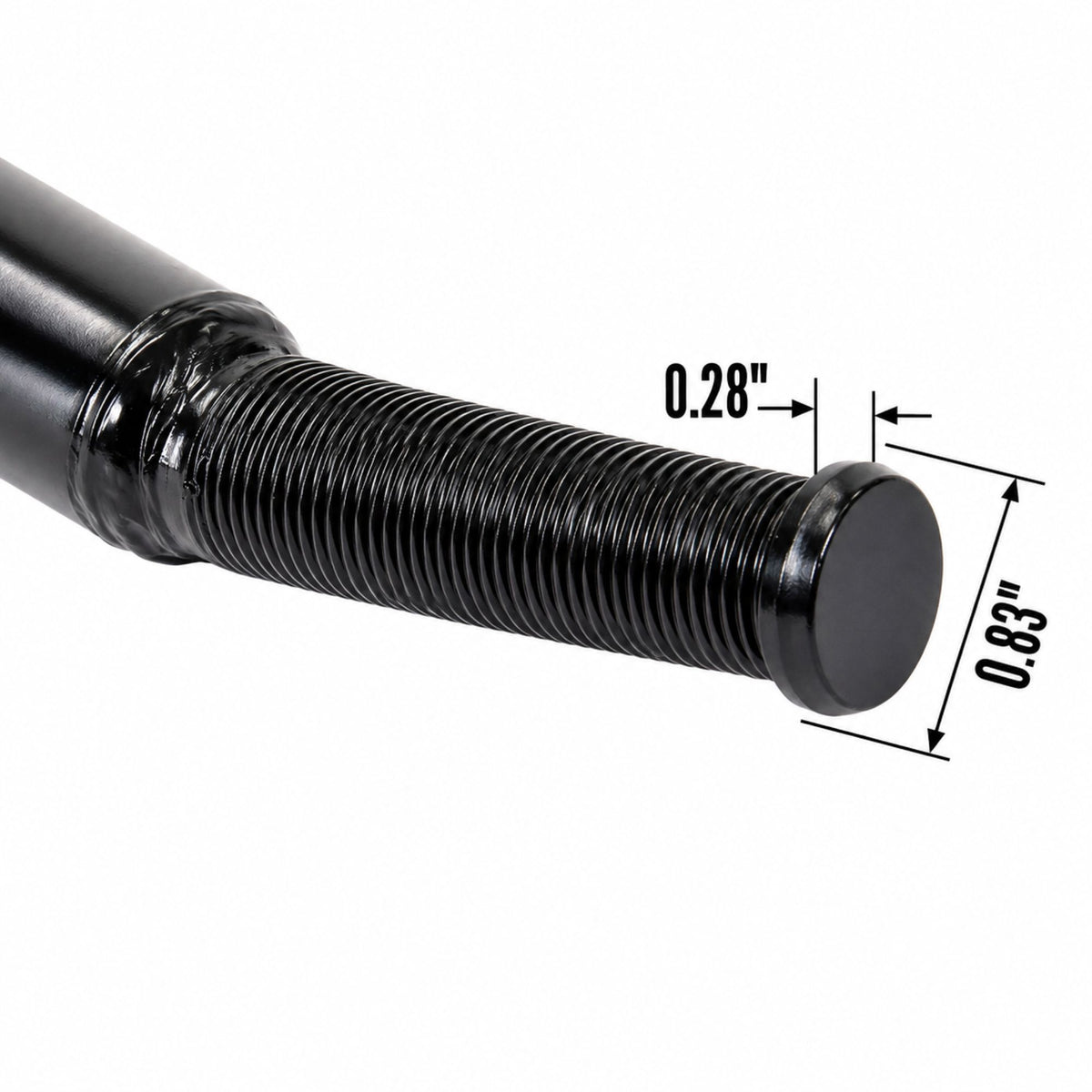 black winch bar